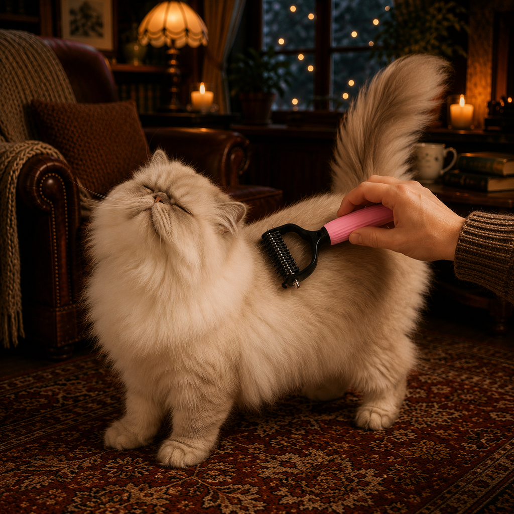 Professional Deshedding Brush for Dogs & Cats