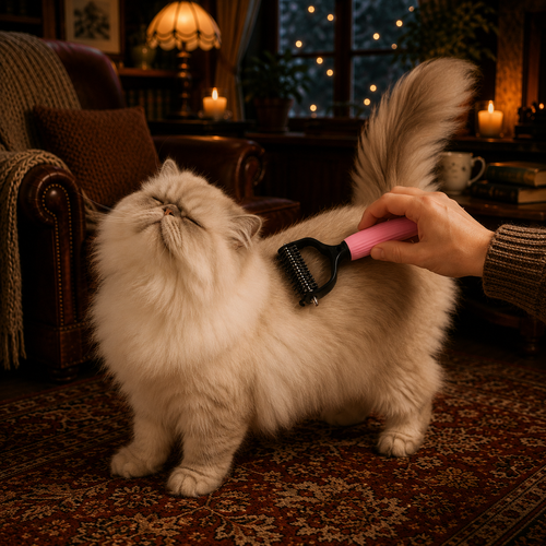 Professional Deshedding Brush for Dogs & Cats