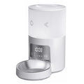 【Furlyn】4-Liter Automatic Pet Feeder with Smart Wifi App Control; Cat and Dog Feeder; Programmable Feeding; Timed and Portion-Controlled Feeding; Dual-Power Source Design to Prevent Food Jams; Pet Food Combo Pack